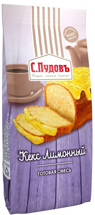 Смесь готовая «Кекс лимонный» | С.Пудовъ