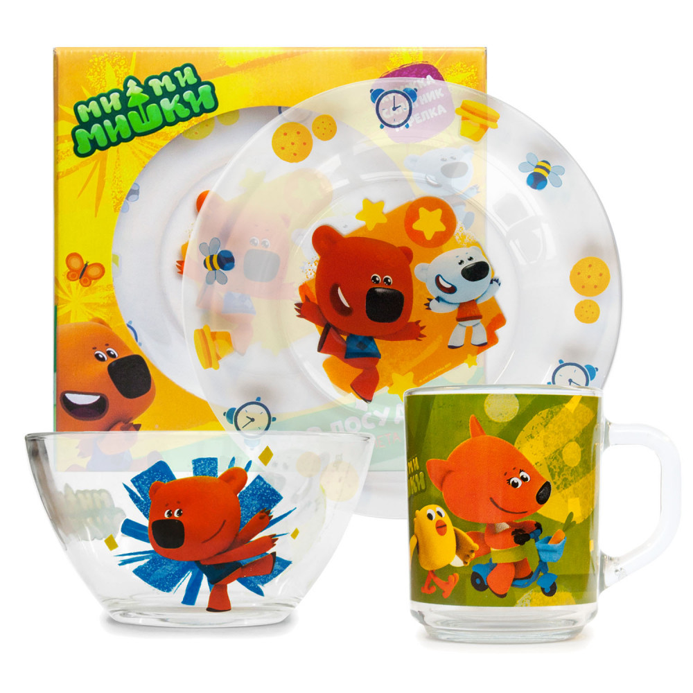 Набор посуды «Кеша и лисичка» | Ми-ми-мишки | ND Play