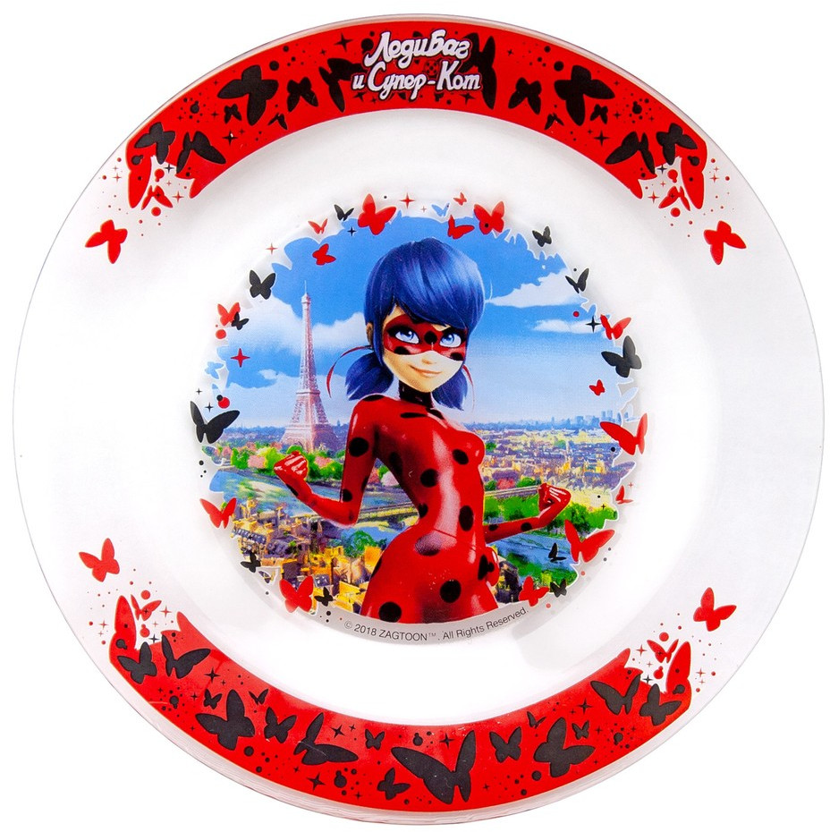 Тарелка «Париж» | Леди Баг и Супер-Кот | ND Play