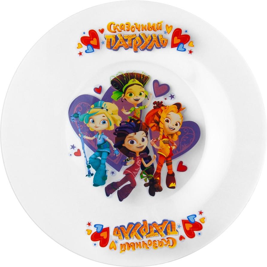 Тарелка «Cердечки» | Сказочный патруль | ND Play