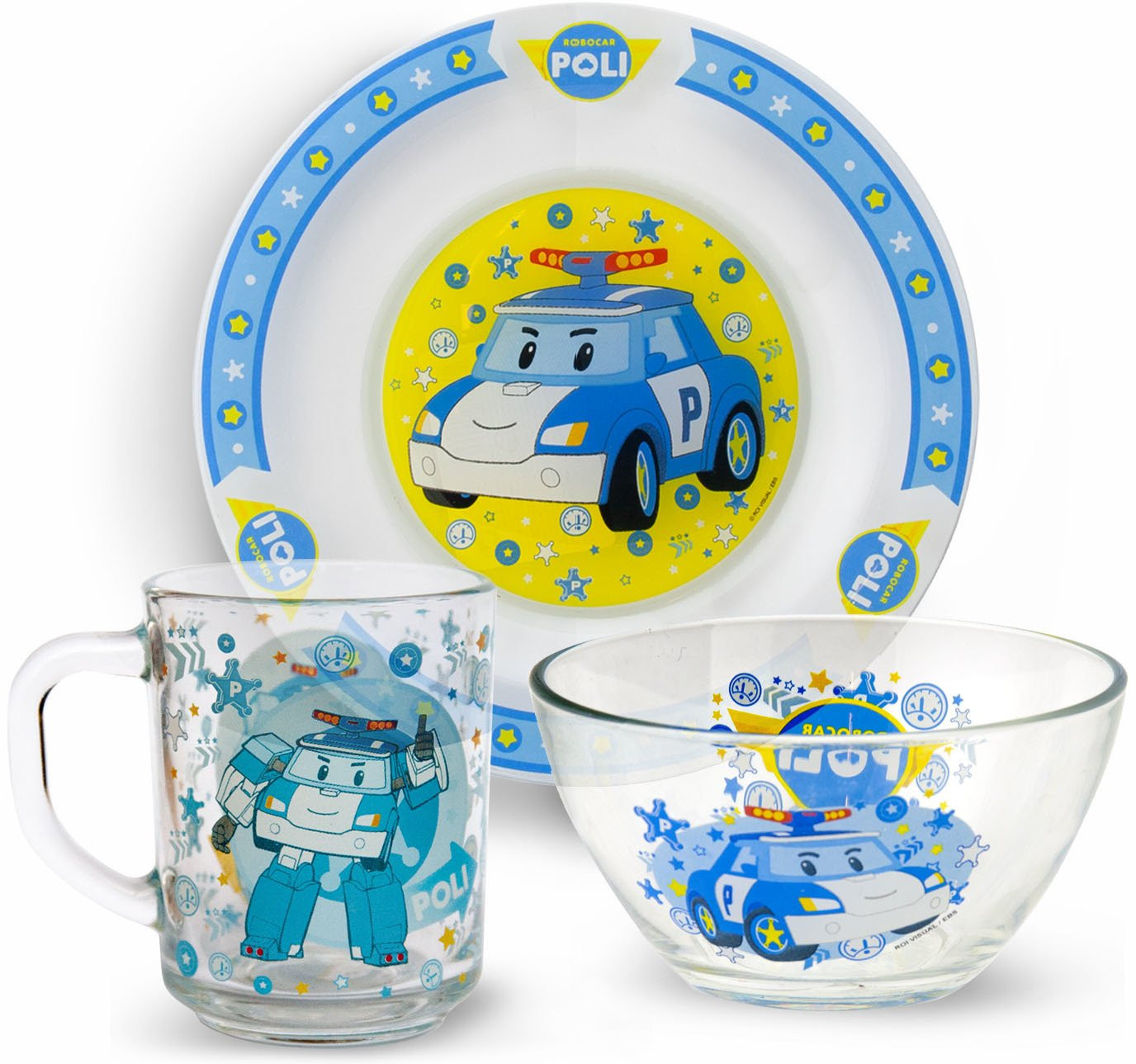 Набор посуды «Робокар Поли» | Робокар Поли | ND Play