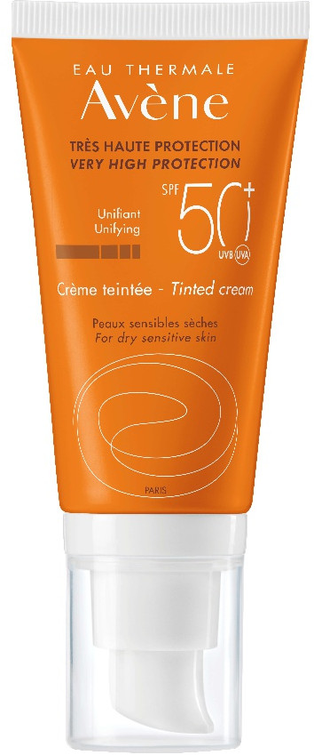 Крем для лица тонирующий солнцезащитный SPF 50 | SPF 50+ | Avene