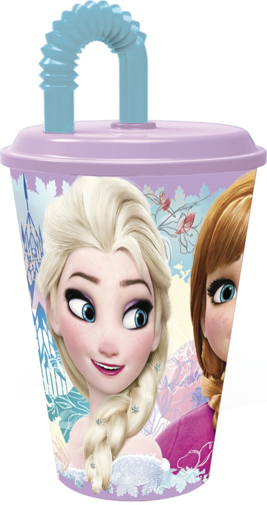 Стакан с соломинкой и крышкой «Холодное сердце» | Холодное сердце | Stor