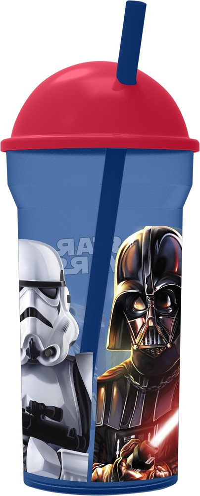 Стакан с соломинкой и крышкой «Звёздные войны» | Звёздные войны | Stor