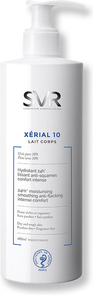Молочко для сухой кожи тела легкое кераторегулирующее | Xerial | SVR