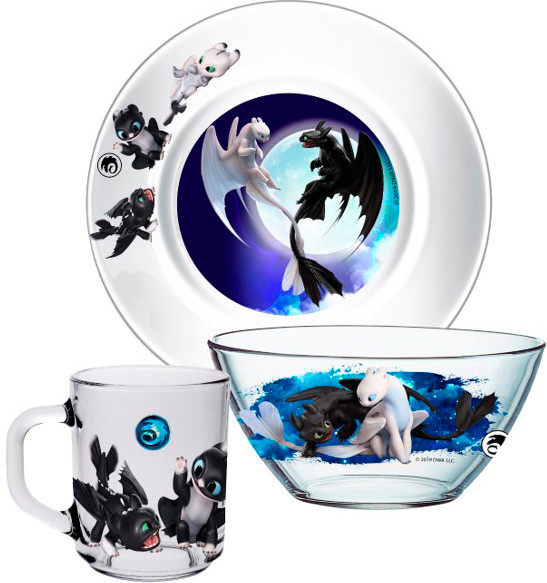 Набор посуды «Как приручить дракона» | Как приручить дракона | ОСЗ