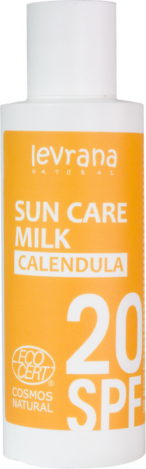 Молочко для лица и тела солнцезащитное SPF 20 | Календула | Levrana
