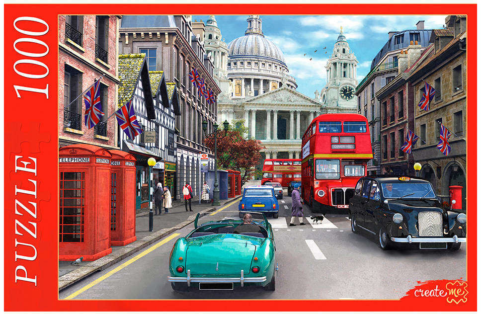 Пазл «Собор Святого Павла» | Create me | Рыжий кот