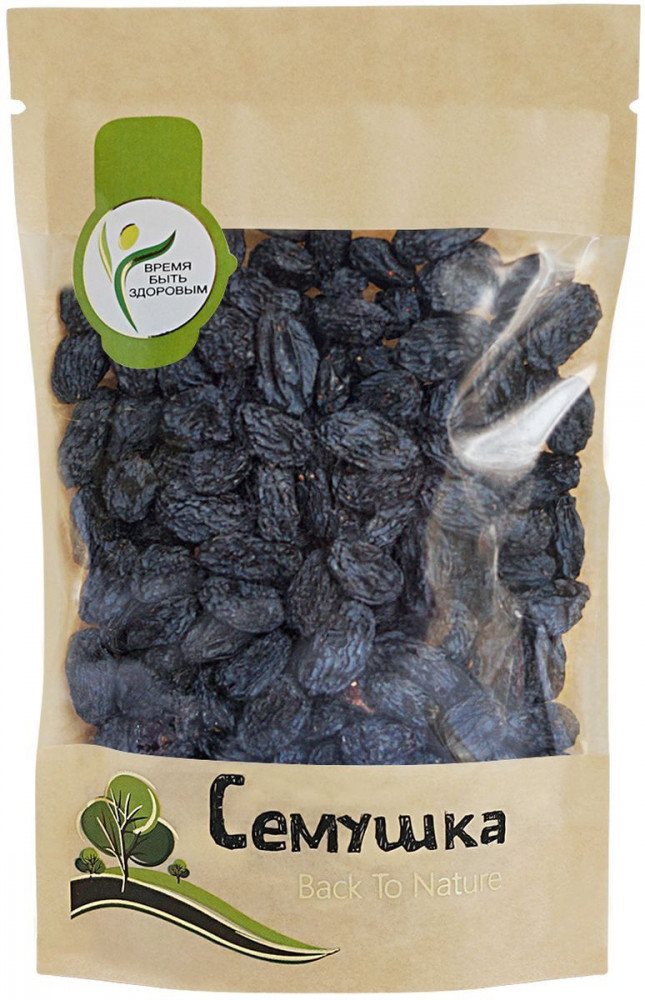 Изюм чёрный узбекский | Семушка