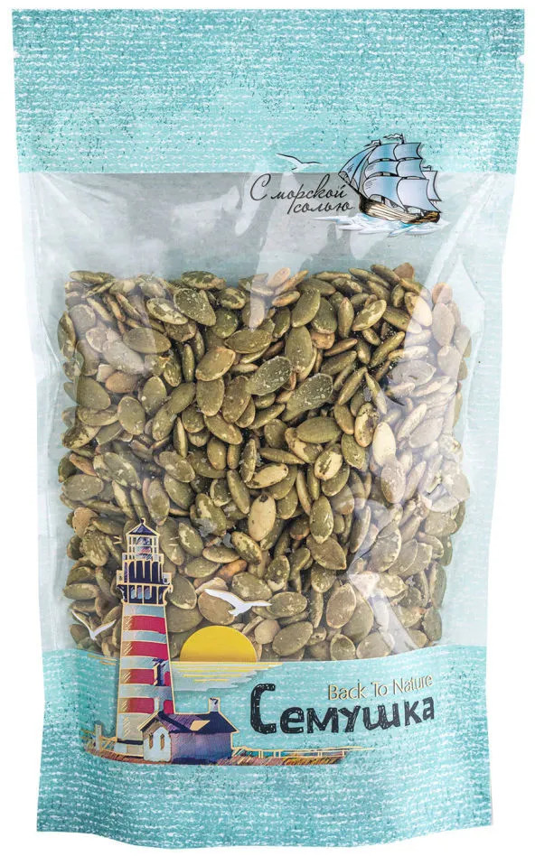 Семена тыквы очищенные жареные с солью | Семушка