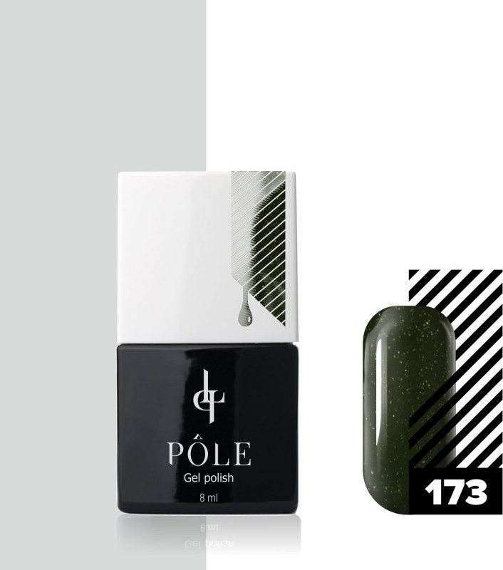Гель-лак для ногтей, оттенок 173 Загадочный авантюрин | Pole