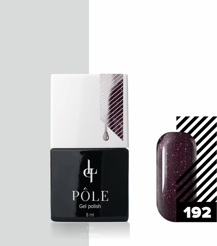Гель-лак для ногтей, оттенок 192 Игристое вино | Pole