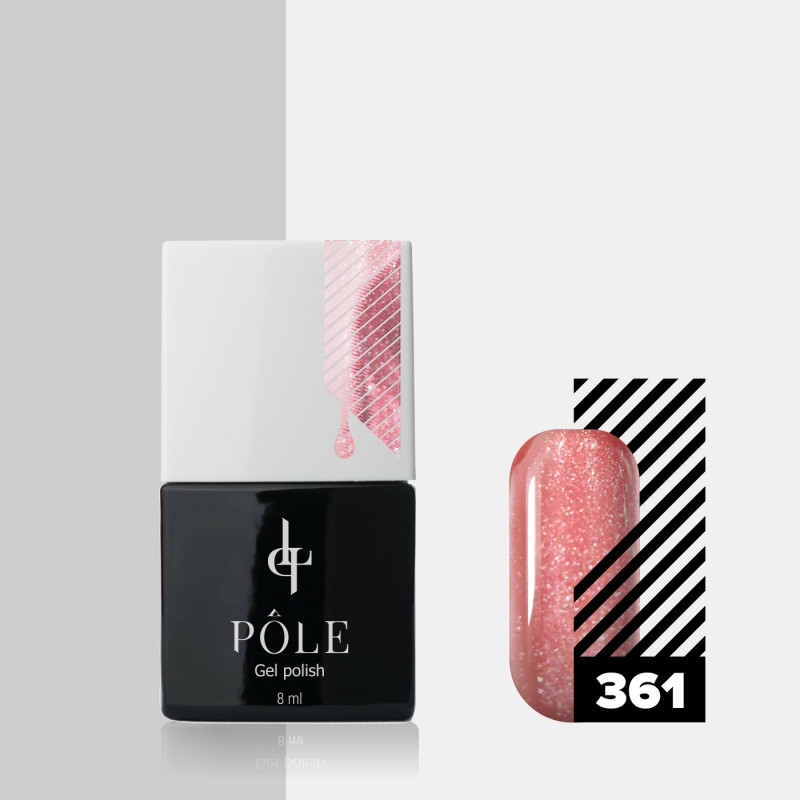Гель-лак для ногтей, оттенок 361 Сладкая жизнь | Pole