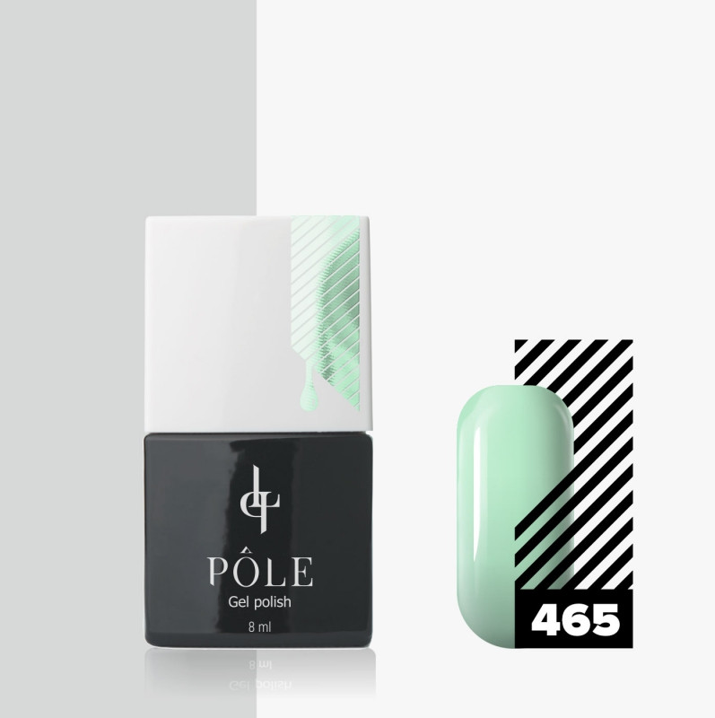 Гель-лак для ногтей, оттенок 465 Лаймовый пунш | Pole