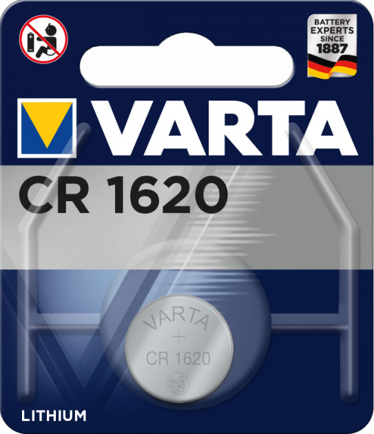 Батарейка литиевая CR1620 | Lithium | Varta