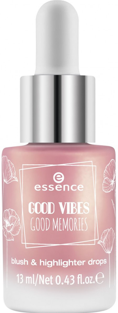 Хайлайтер и румяна жидкие для лица | Good vibes good memories | Essence