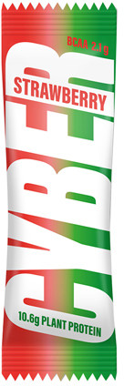 Батончик высокобелковый со вкусом клубники | Cyber | Bite