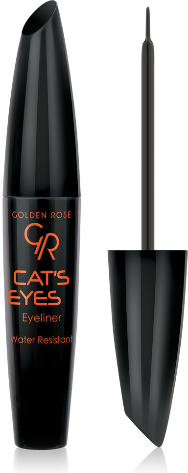 Подводка для глаз «Cat’s Eyes», оттенок Black | Golden Rose