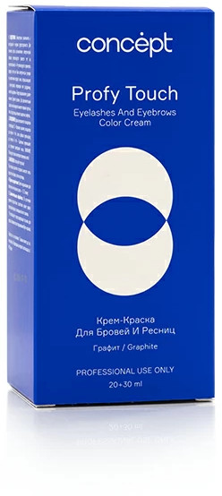 Крем-краска для бровей и ресниц, оттенок Графит | Color Look | Concept