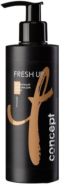 Бальзам для волос оттеночный, оттенок Русый | Fresh Up | Concept
