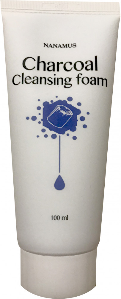 Пенка для умывания лица с древесным углём | Nanamus
