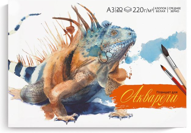 Планшет для акварели «Игуана» | Феникс +