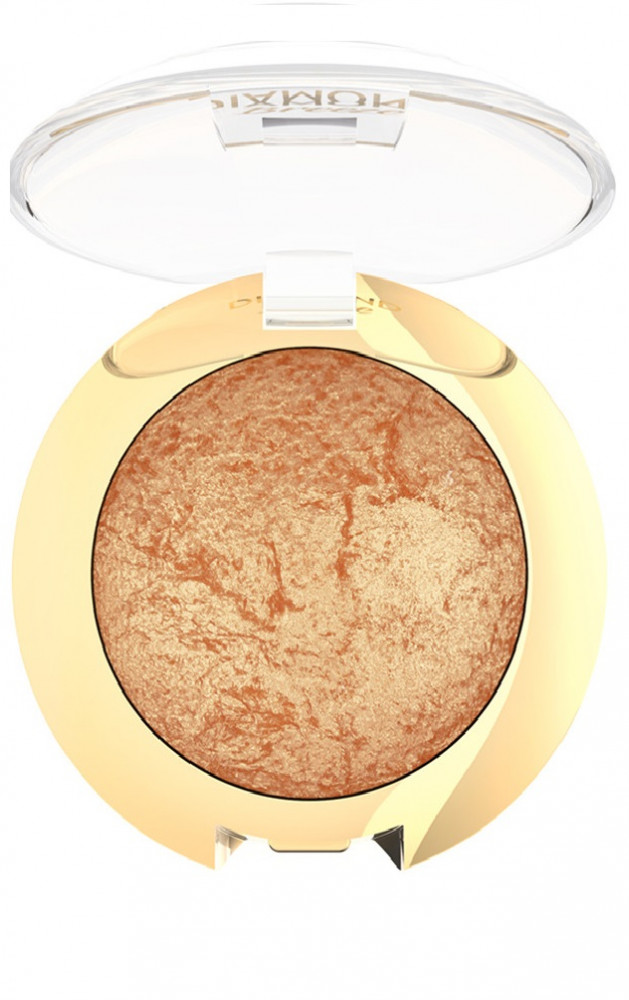 Тени для век запеченные «Shimmering Baked Eyeshadow», оттенок 02 Dazzle Bronze | Diamond Breeze | Golden Rose