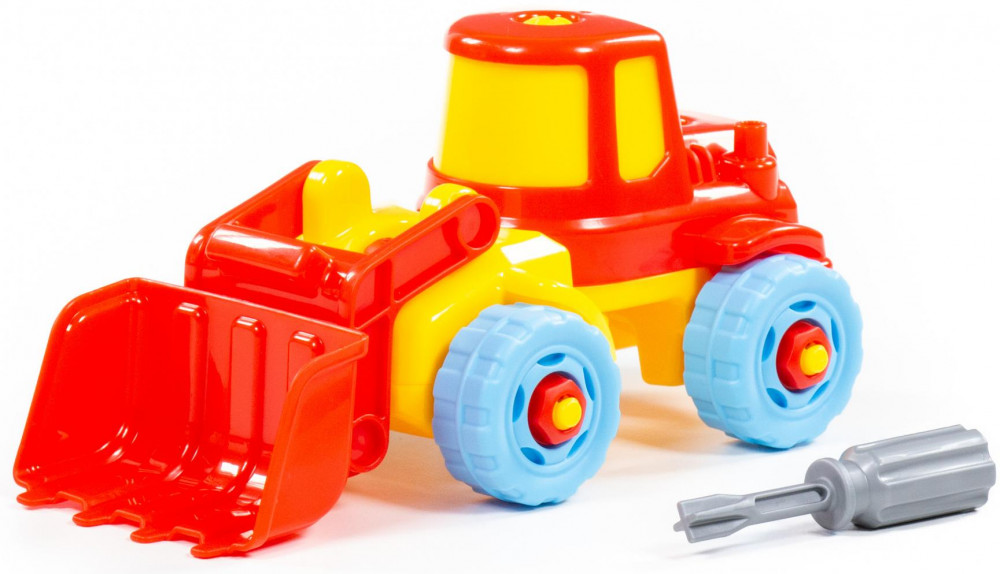 Конструктор «Погрузчик» | Конструктор-транспорт | Полесье