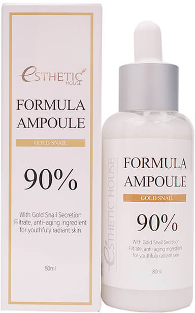 Сыворотка для лица с экстрактом слизи улитки омолаживающая | Formula Ampoule | Esthetic House