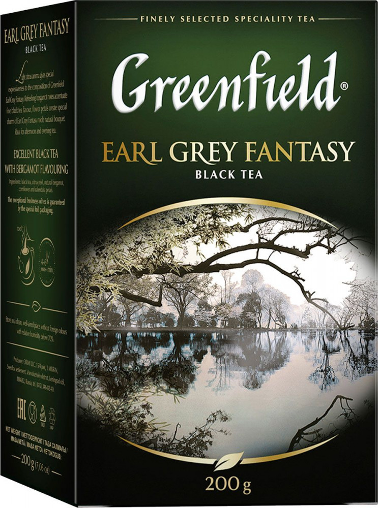 Чай «Earl grey fantasy» | Классическая коллекция | Greenfield