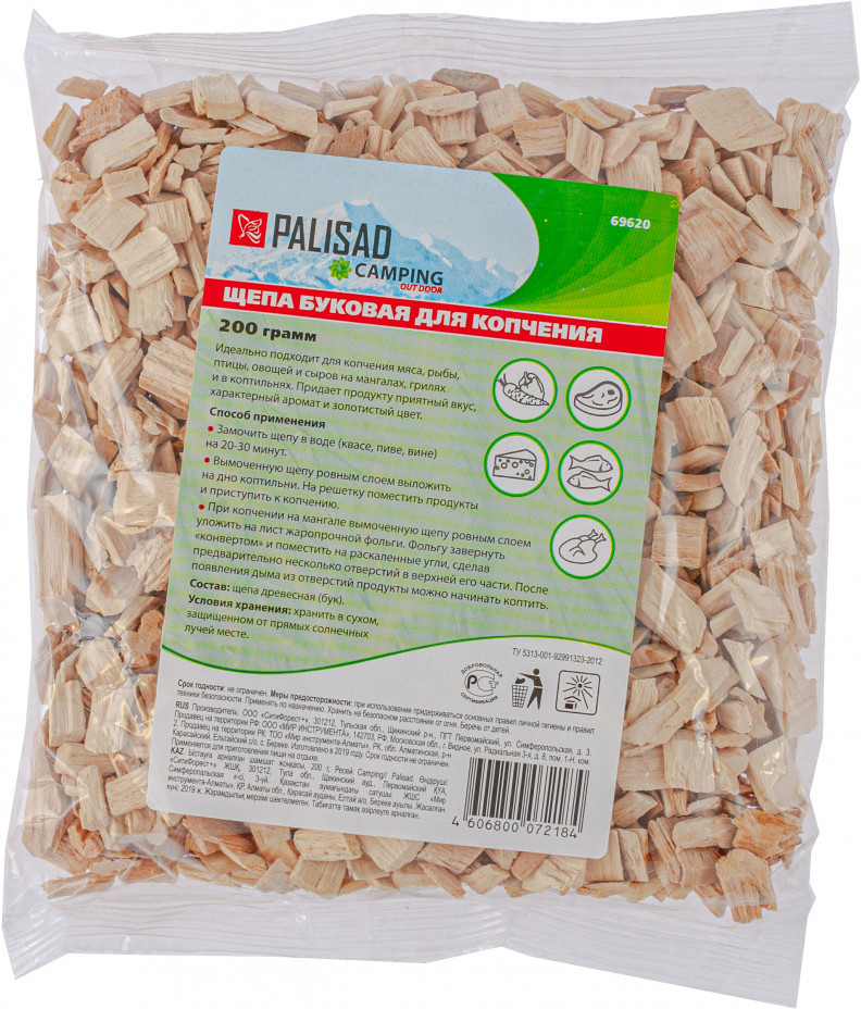 Щепа для копчения «Бук» | Camping | Palisad