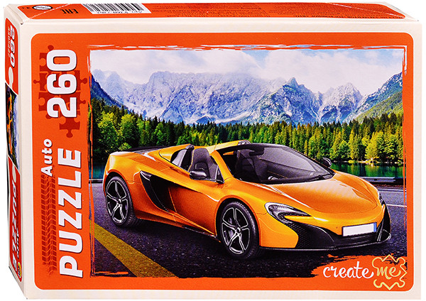 Пазл «Роскошное авто» | Рыжий кот