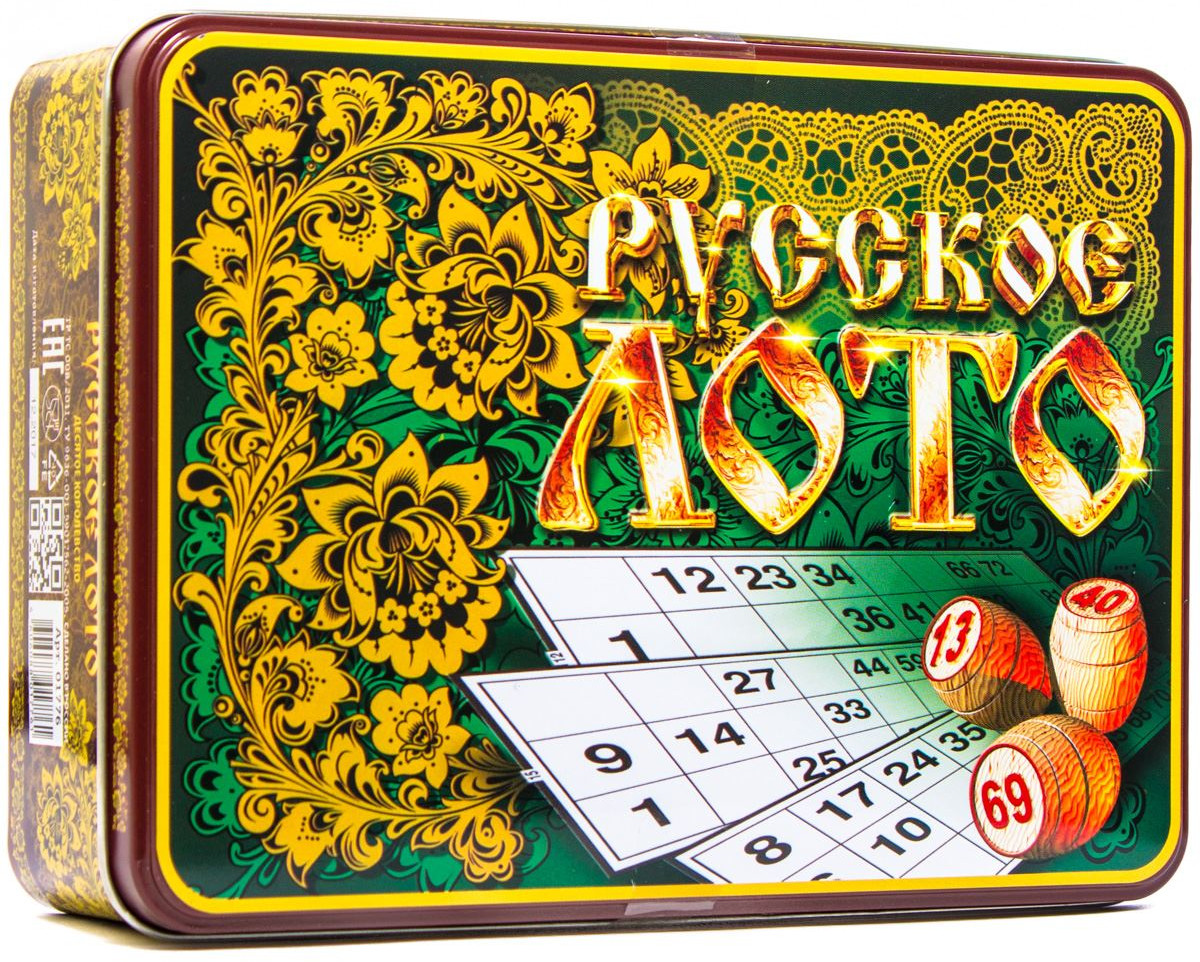 Лото русское «Русские узоры» | Десятое королевство