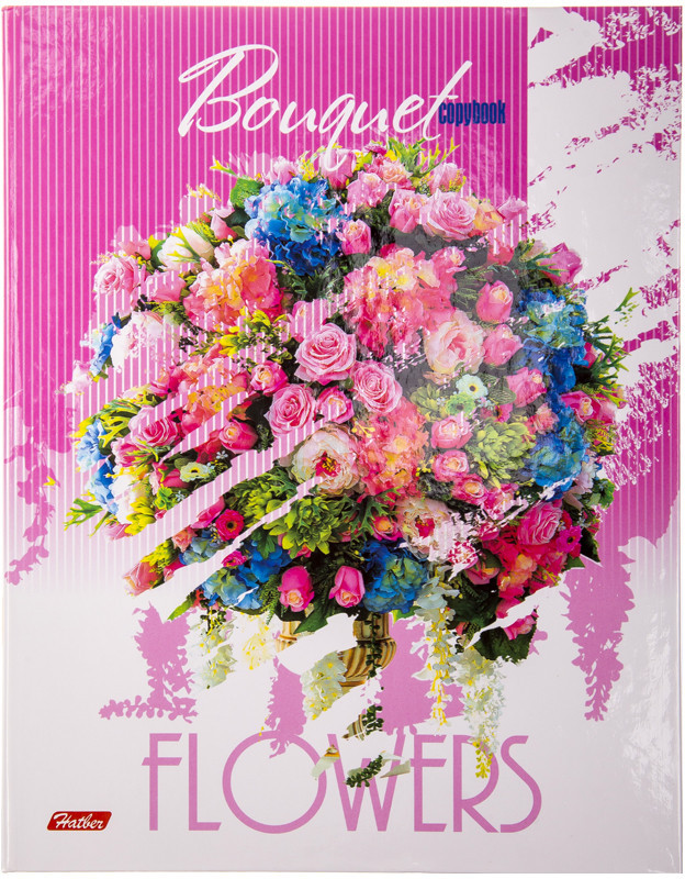 Тетрадь на кольцах «Роскошный букет» | Тетради на кольцах | Hatber