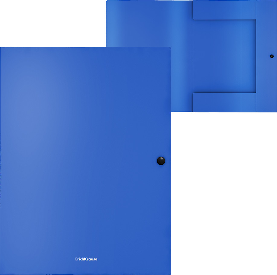 Папка на кнопке с 3 клапанами | Classic | Erich Krause