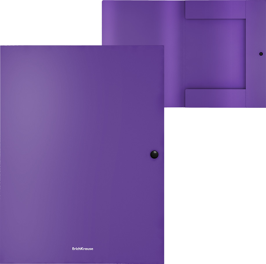 Папка на кнопке с 3 клапанами | Classic | Erich Krause