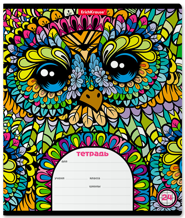 Тетрадь школьная | Owls | Erich Krause
