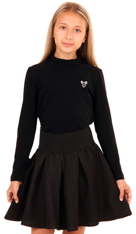 Водолазка для девочек | Школьная пора | Апрель