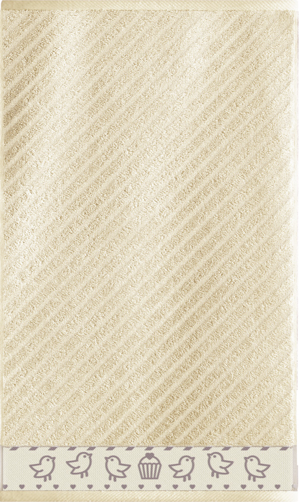 Полотенце махровое «Птички» | Sole Mio