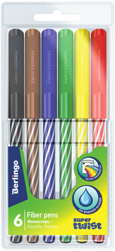 Набор фломастеров «SuperTwist» | Berlingo