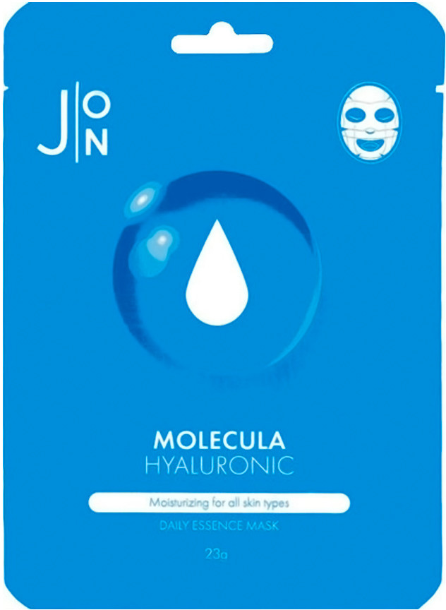 Маска для лица тканевая «Гиалуроновая кислота» | Molecula | J:ON