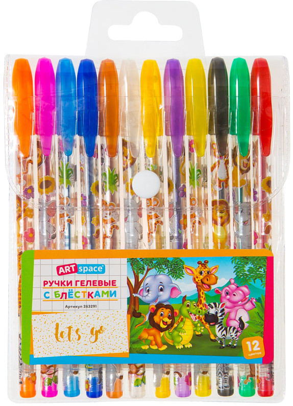 Набор гелевых ручек | Зверята | ArtSpace