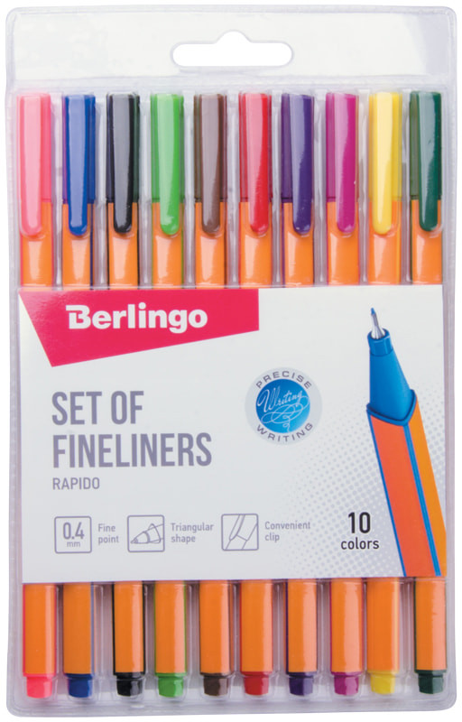 Набор капиллярных ручек | Rapido | Berlingo