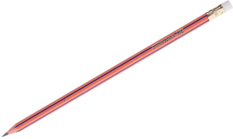 Карандаш чернографитный с ластиком | OfficeSpace
