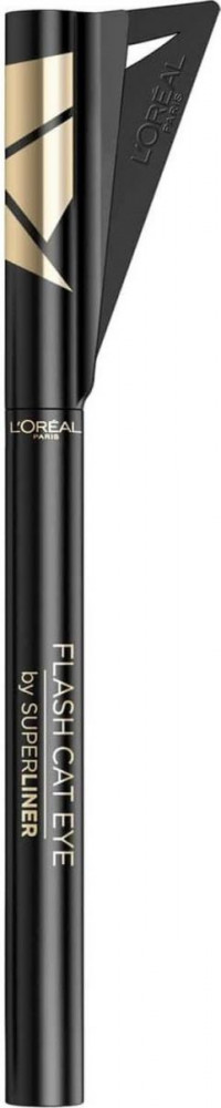 Суперлайнер трафарет для эффекта кошачьего взгляда "Cat Eye", оттенок 01 Черный | L'Oreal Paris