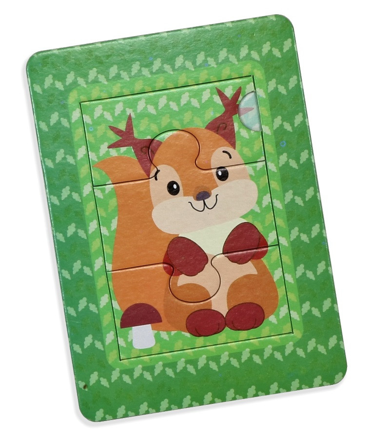 Пазл в рамке «Белочка» | Десятое королевство