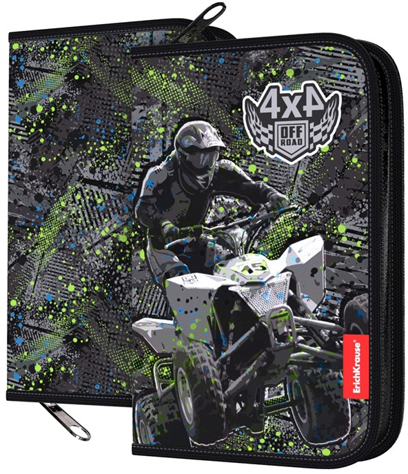 Пенал-книжка c наполнением | Extreme | Erich Krause