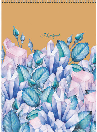 Скетчпад «Кристаллы и розы»