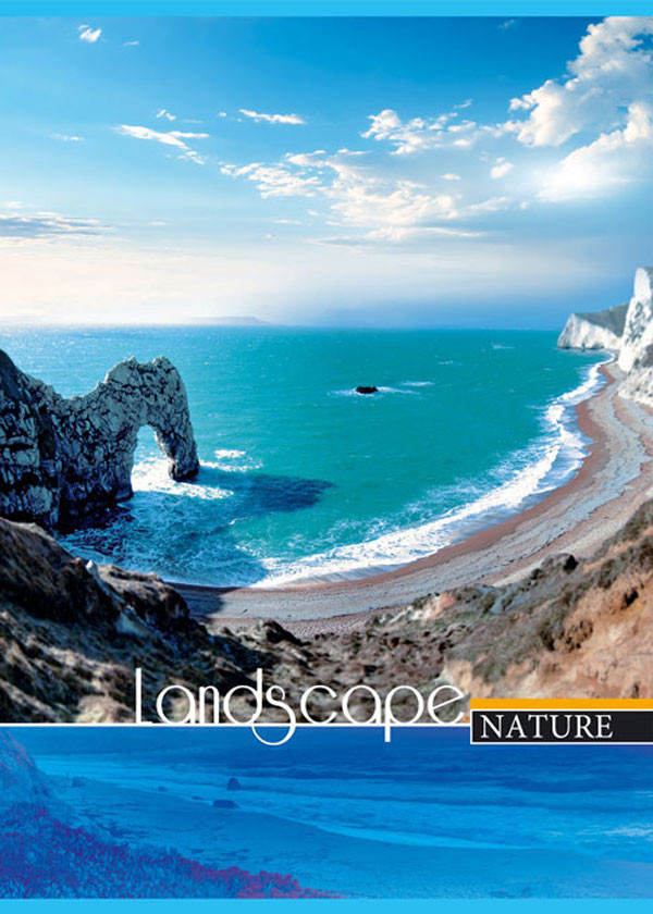 Тетрадь для записей «Морской пейзаж» | BG