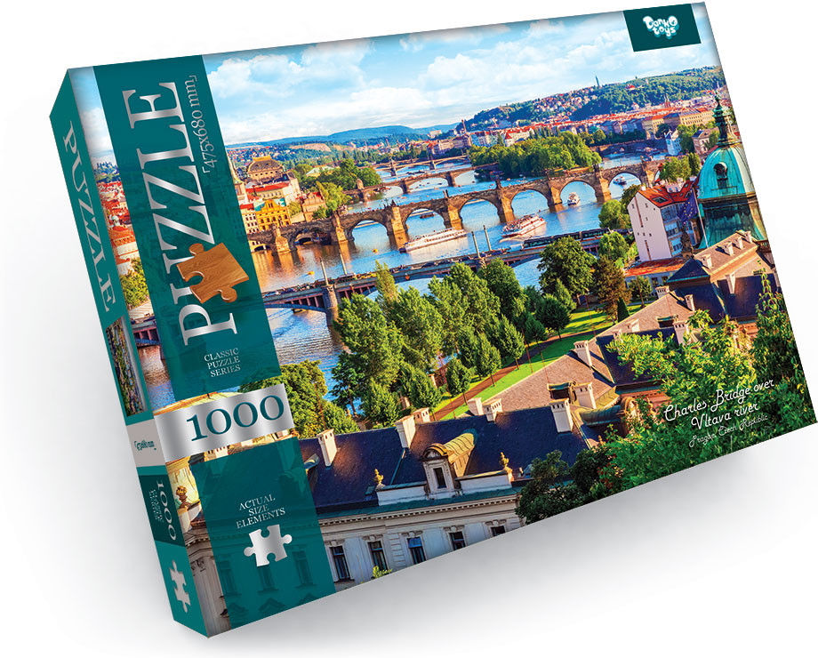 Пазл «Карлов мост на реке Валтава» | Danko Toys